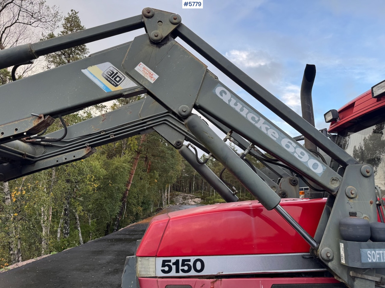 1995 Case IH 5150 Maxxum w/ front loader. - Farm tractor: picture 4 1995 Case IH 5150 Maxxum w/ front loader. - Farm tractor: picture 4