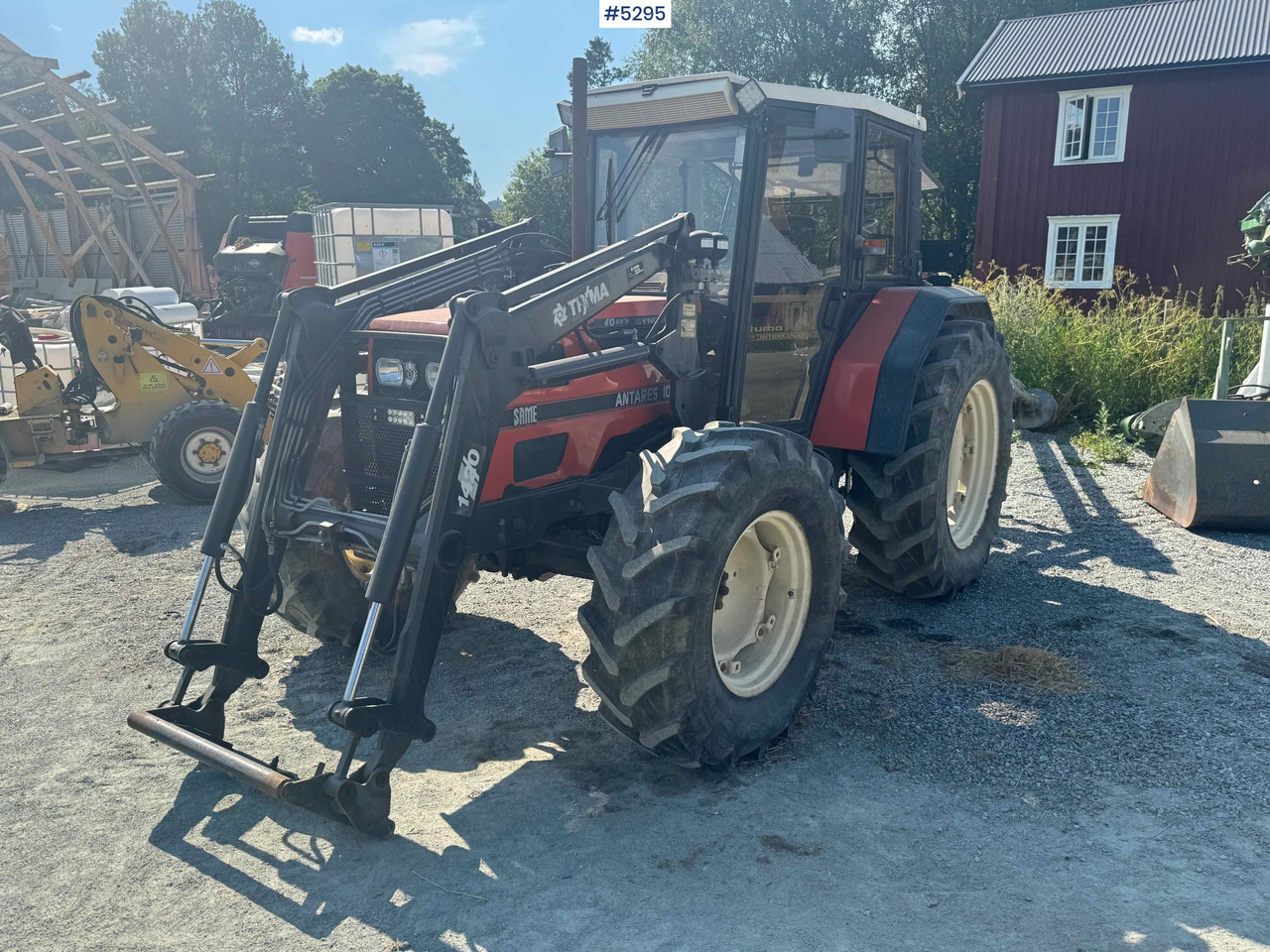 1995 SAME Antares tractor w/ front loader. WATCH VIDEO! - Farm tractor: picture 3 1995 SAME Antares tractor w/ front loader. WATCH VIDEO! - Farm tractor: picture 3