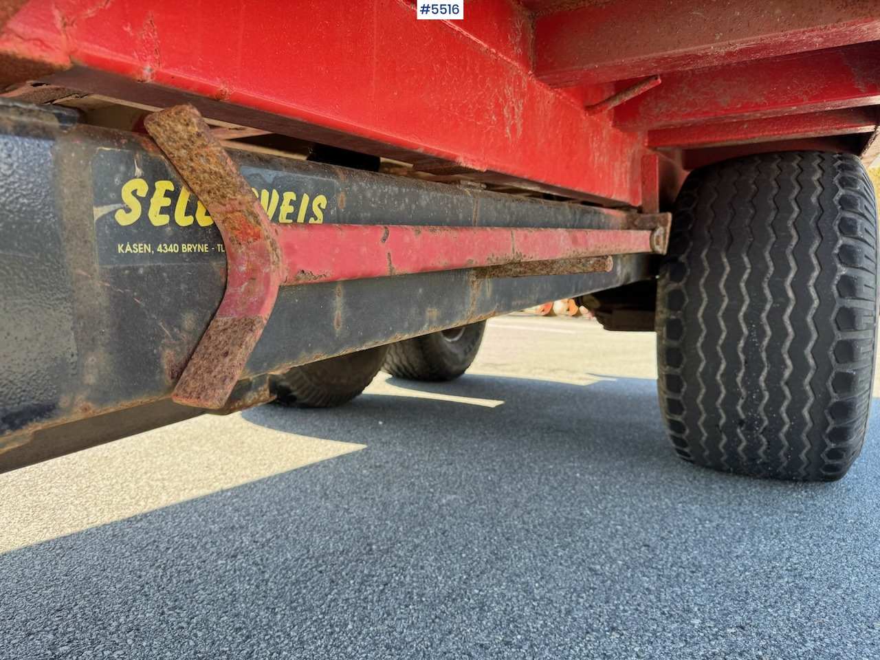 1997 Sele Sveis Sele 10 - Farm tipping trailer/ Dumper: picture 4 1997 Sele Sveis Sele 10 - Farm tipping trailer/ Dumper: picture 4