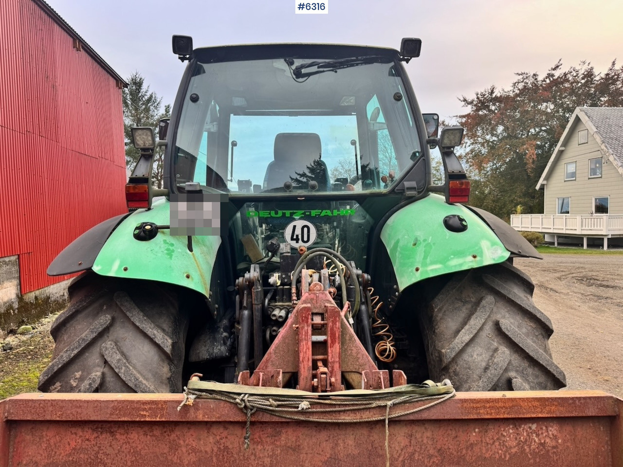 1999 Deutz Agrotron 150 w/ bucket and Front loader from 2020. - Farm tractor: picture 5 1999 Deutz Agrotron 150 w/ bucket and Front loader from 2020. - Farm tractor: picture 5