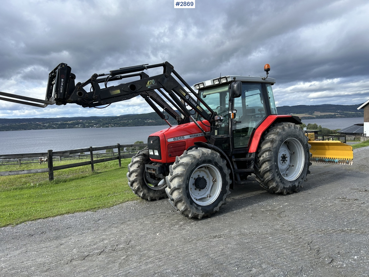 1999 Massey Ferguson 6265 w/ trima 420 front loader - Farm tractor: picture 3 1999 Massey Ferguson 6265 w/ trima 420 front loader - Farm tractor: picture 3