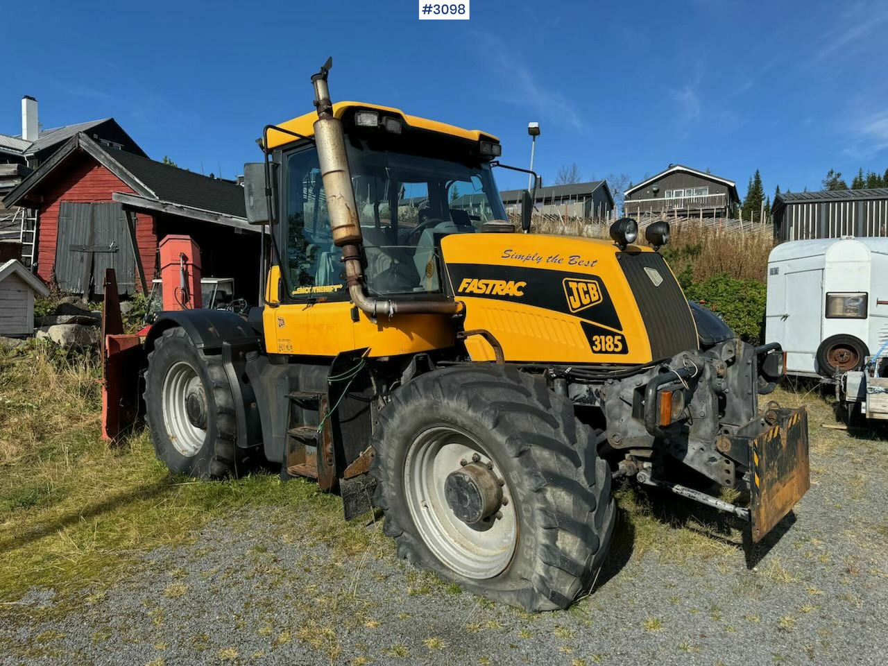 2001 JCB Fastrac 3185 4x4. The plow rigged and two sets of tires. - Farm tractor: picture 3 2001 JCB Fastrac 3185 4x4. The plow rigged and two sets of tires. - Farm tractor: picture 3