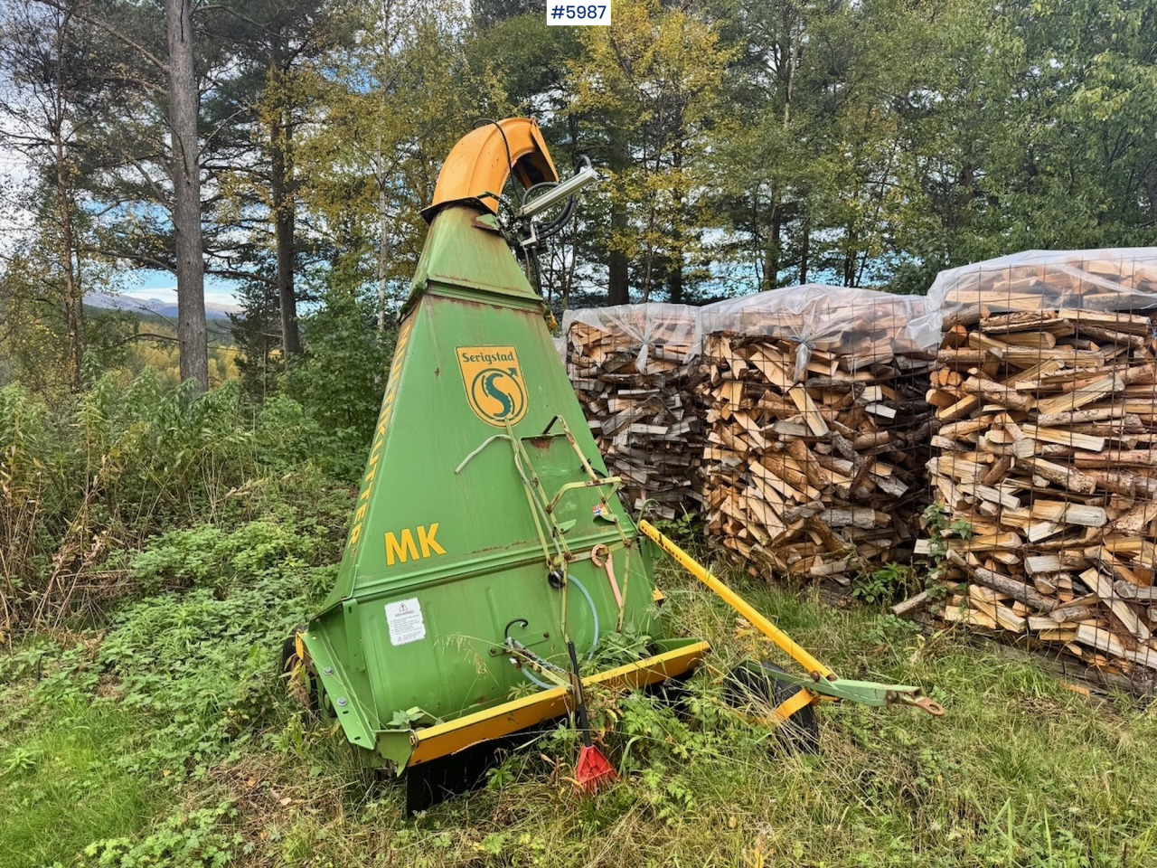2004 Serigstad 134S Forage Harvester with PTO Shaft - Hay and forage equipment: picture 1 2004 Serigstad 134S Forage Harvester with PTO Shaft - Hay and forage equipment: picture 1