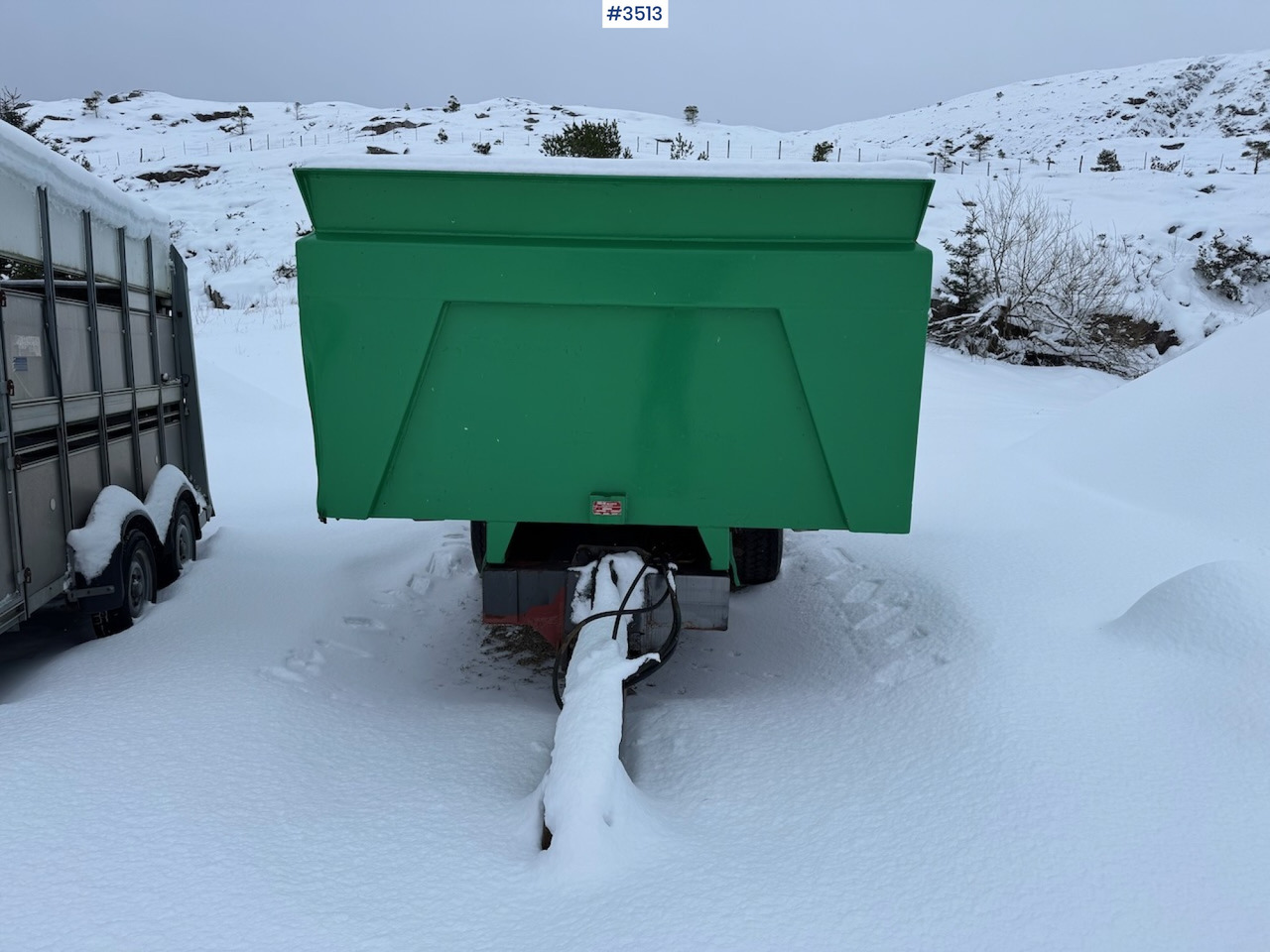 2005 Foss Eik 5 150 dump trailer - Farm trailer: picture 3 2005 Foss Eik 5 150 dump trailer - Farm trailer: picture 3