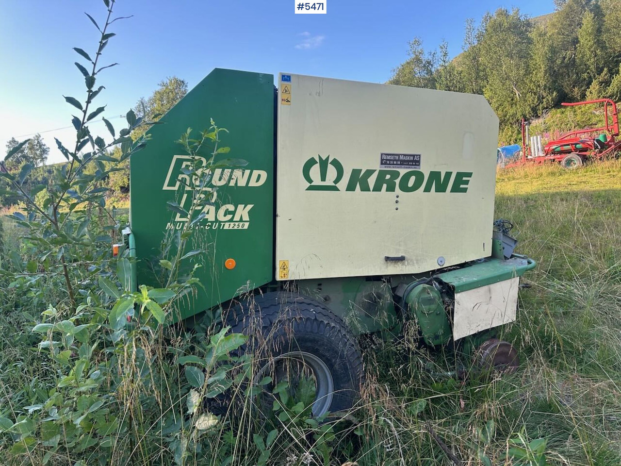 2006 Krone Multi-cut 1250 - Hay and forage equipment: picture 3 2006 Krone Multi-cut 1250 - Hay and forage equipment: picture 3