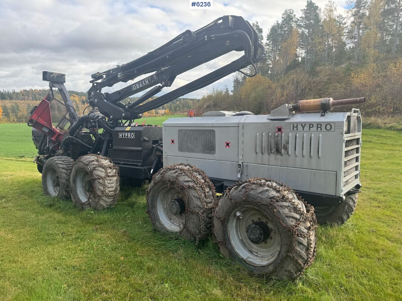 2008 Hypro 500LS harvesting machine with processor head and felling grapple - Forestry harvester: picture 4 2008 Hypro 500LS harvesting machine with processor head and felling grapple - Forestry harvester: picture 4