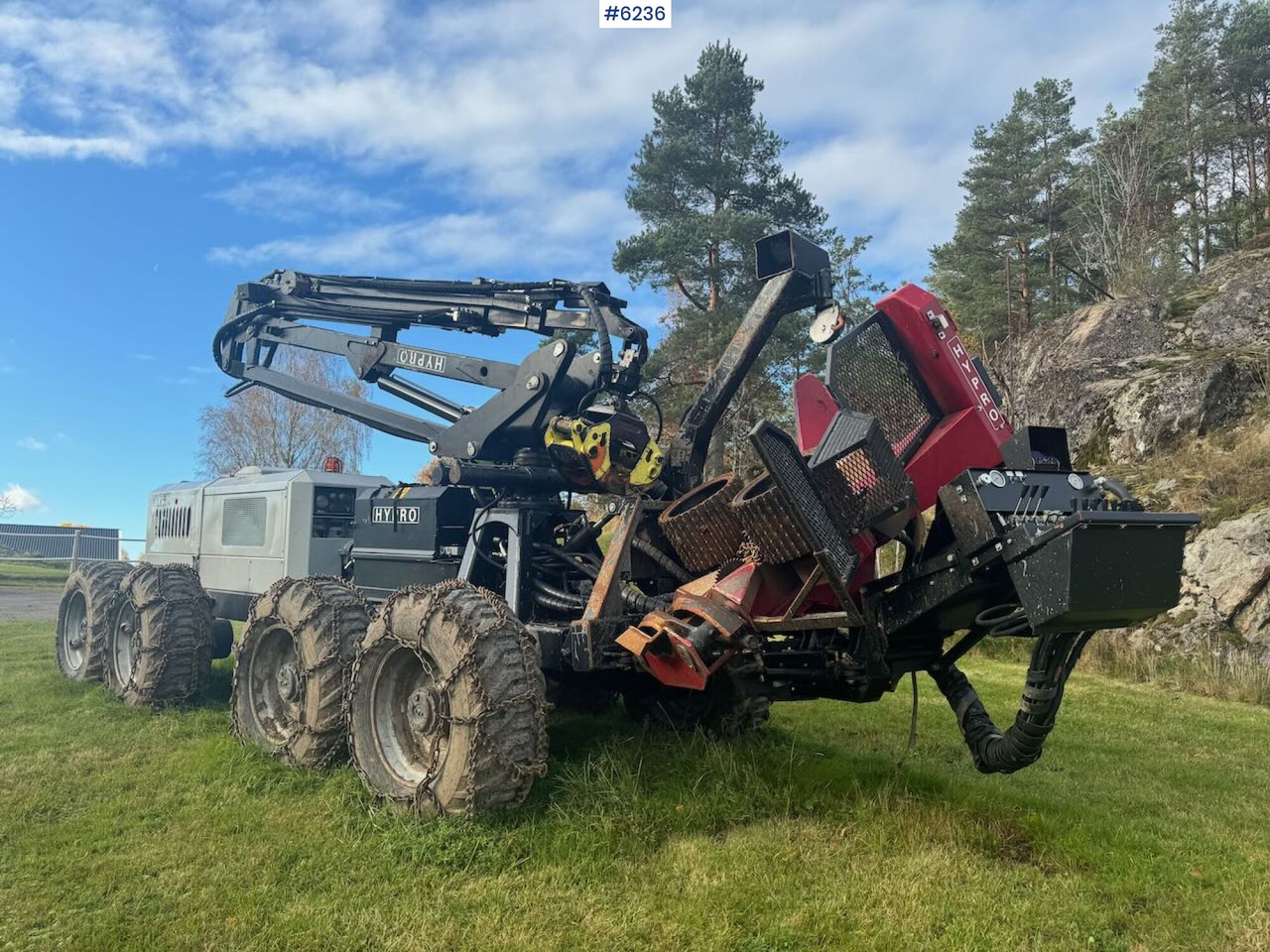 2008 Hypro 500LS harvesting machine with processor head and felling grapple - Forestry harvester: picture 5 2008 Hypro 500LS harvesting machine with processor head and felling grapple - Forestry harvester: picture 5