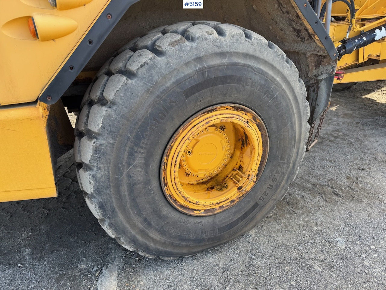 2008 Volvo A25E 6x6 - Articulated dumper: picture 3 2008 Volvo A25E 6x6 - Articulated dumper: picture 3