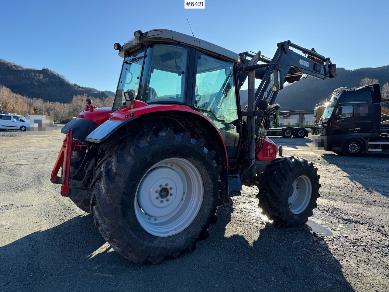 2009 Massey Ferguson 6455 Dyna-6 w/ front loader. - Farm tractor: picture 4 2009 Massey Ferguson 6455 Dyna-6 w/ front loader. - Farm tractor: picture 4