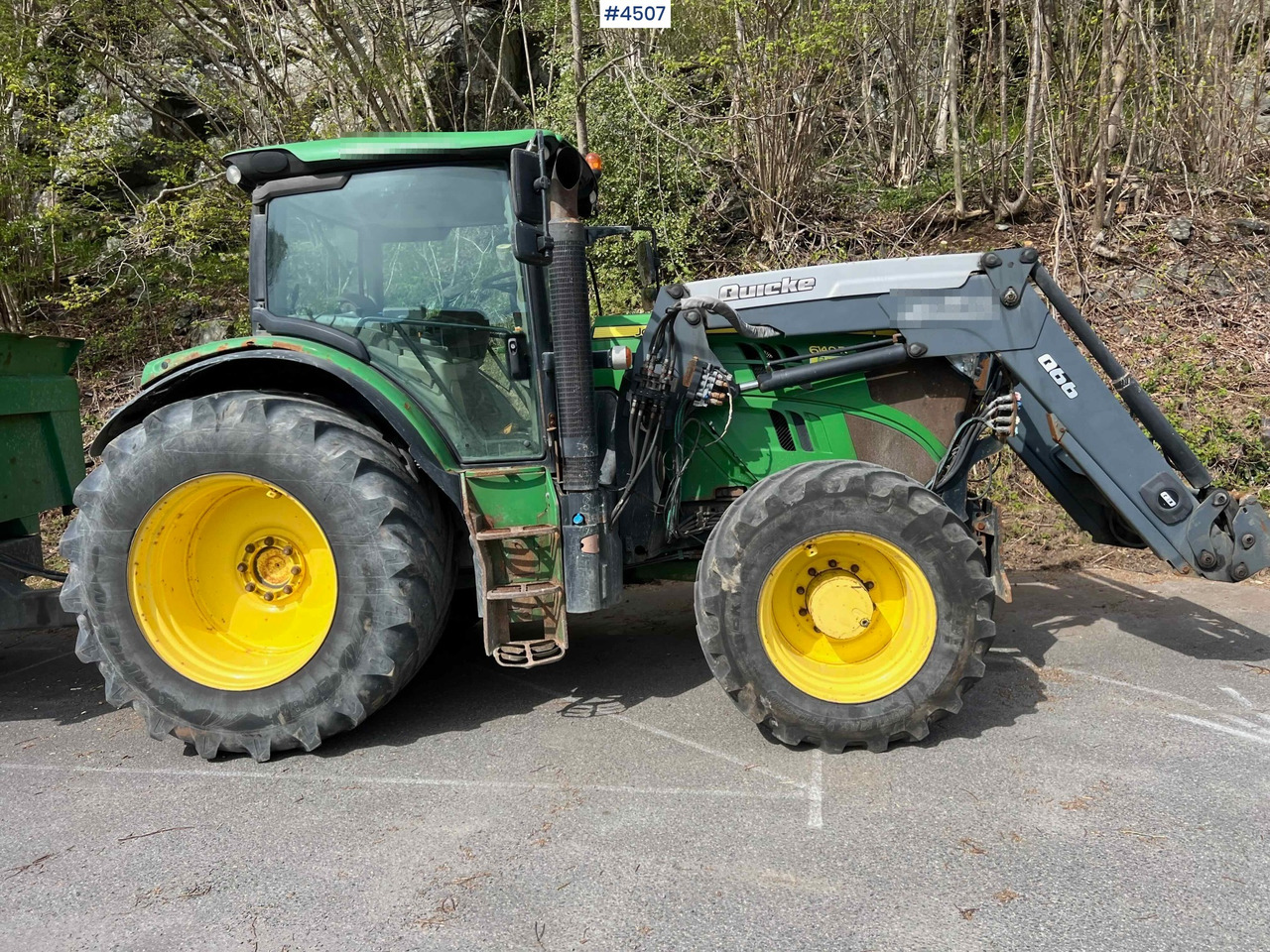 2012 John Deere 6140R w/ front loader and 2020 Foss-Eik 5.150 dump trailer - Farm tractor: picture 5 2012 John Deere 6140R w/ front loader and 2020 Foss-Eik 5.150 dump trailer - Farm tractor: picture 5