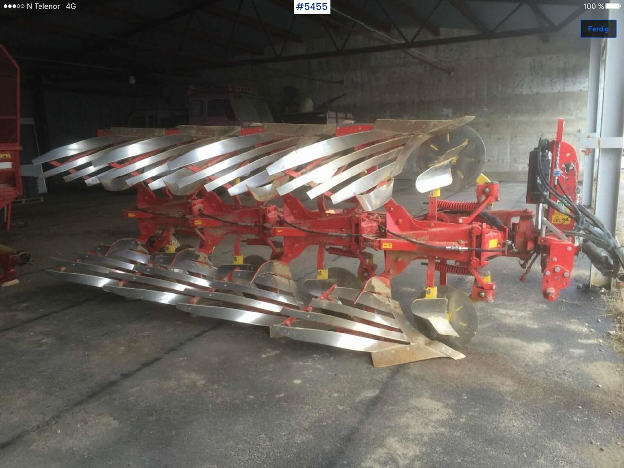 2012 Pöttinger Servo 35 4 furrow reversible plough - Soil tillage equipment: picture 5 2012 Pöttinger Servo 35 4 furrow reversible plough - Soil tillage equipment: picture 5