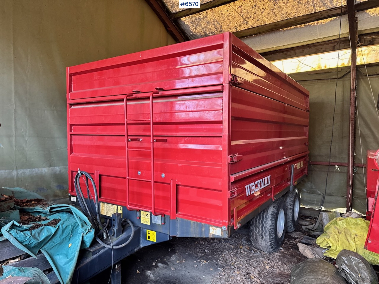 2013 Weckman WS-80. - Farm trailer: picture 3 2013 Weckman WS-80. - Farm trailer: picture 3