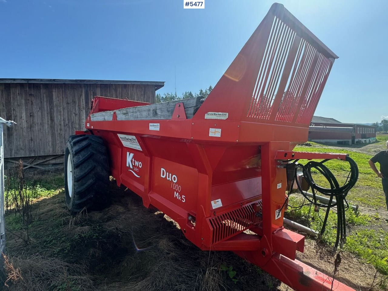 2014 Ktwo Duo 1000 Mk5 - Manure spreader: picture 2 2014 Ktwo Duo 1000 Mk5 - Manure spreader: picture 2