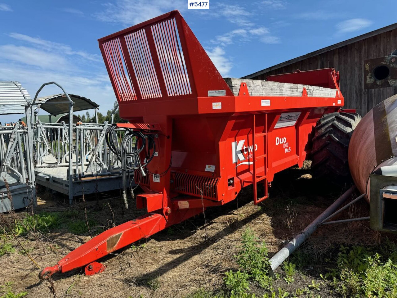 2014 Ktwo Duo 1000 Mk5 - Manure spreader: picture 5 2014 Ktwo Duo 1000 Mk5 - Manure spreader: picture 5