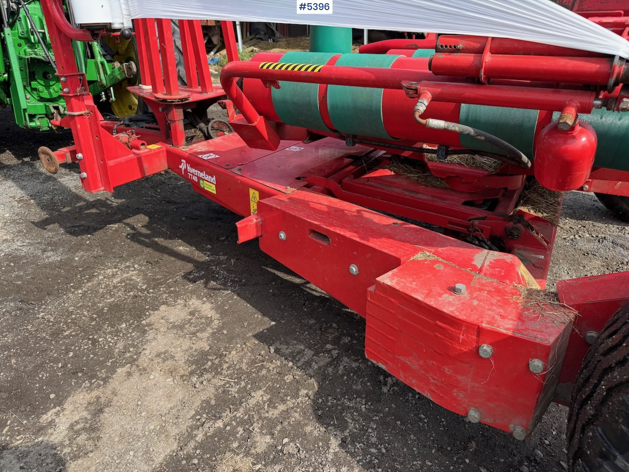 Hay and forage equipment 2016 Kverneland 7740 J round bale wrapper: picture 14