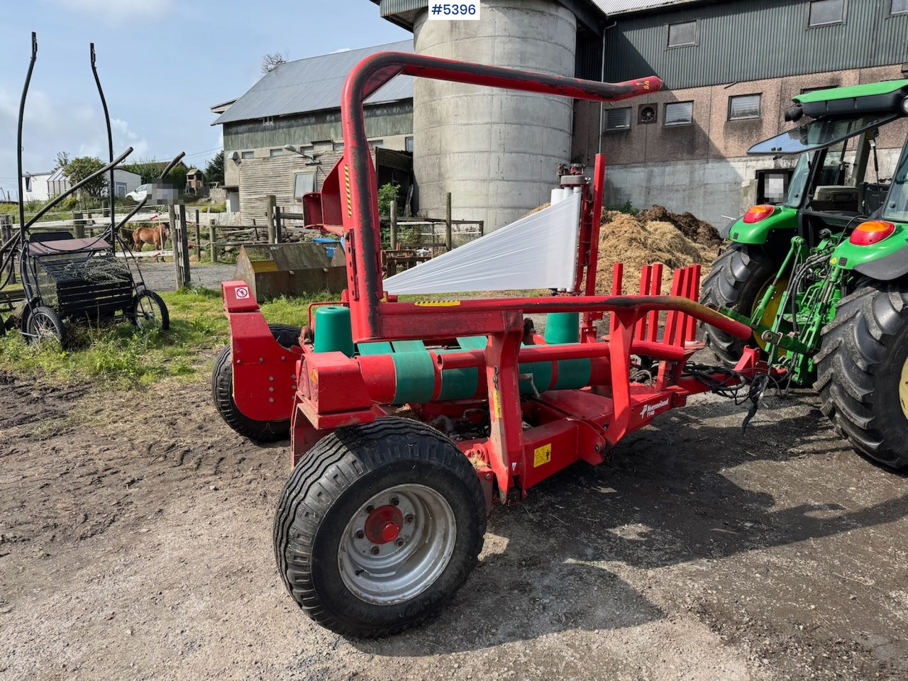 Hay and forage equipment 2016 Kverneland 7740 J round bale wrapper: picture 6
