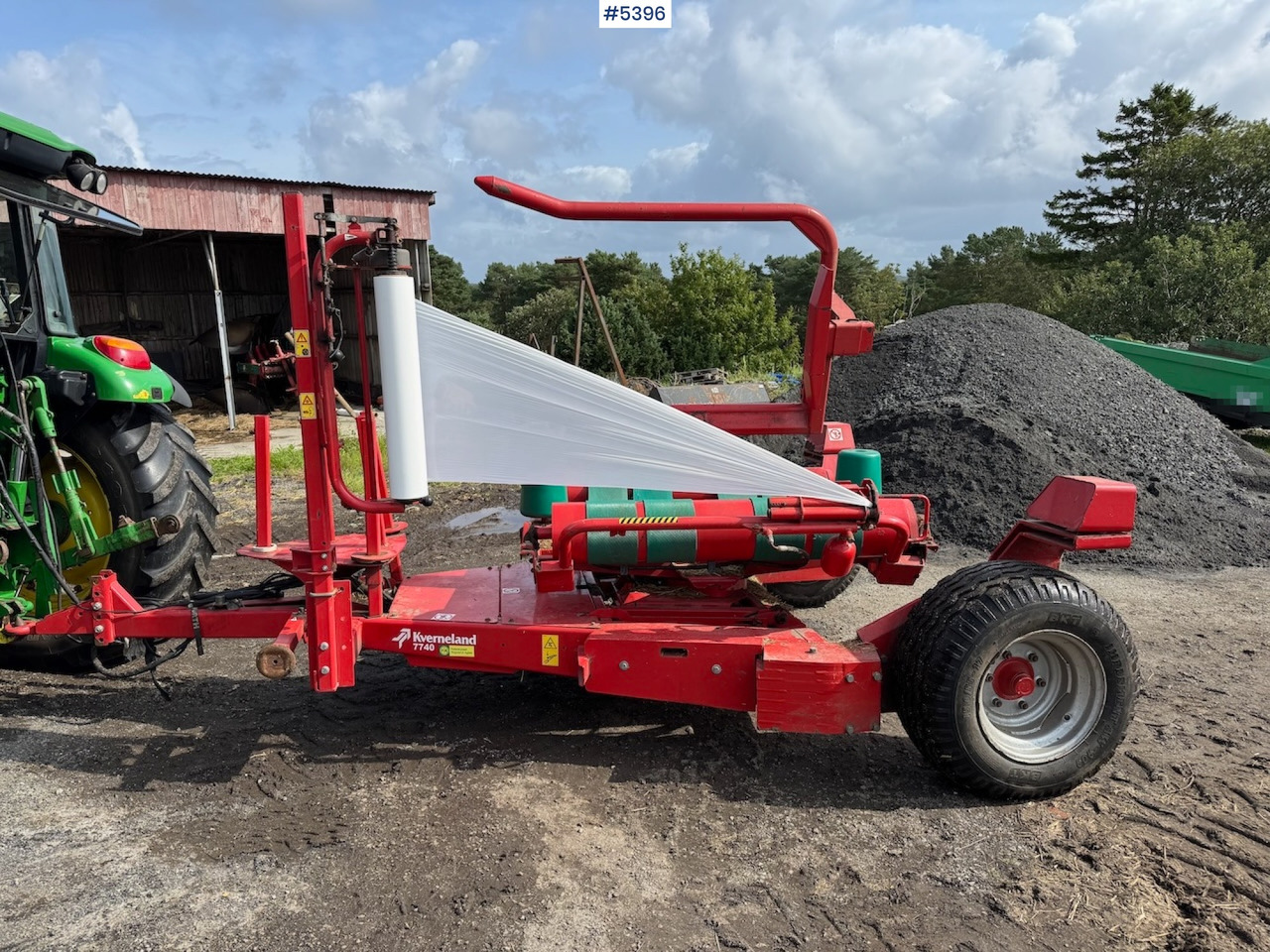 Hay and forage equipment 2016 Kverneland 7740 J round bale wrapper: picture 11