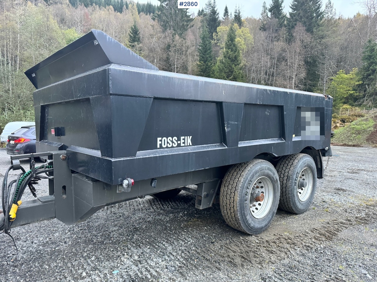 2017 Foss-Eik 5,160 Tractor trailer w/ new tires. - Farm tipping trailer/ Dumper: picture 3 2017 Foss-Eik 5,160 Tractor trailer w/ new tires. - Farm tipping trailer/ Dumper: picture 3