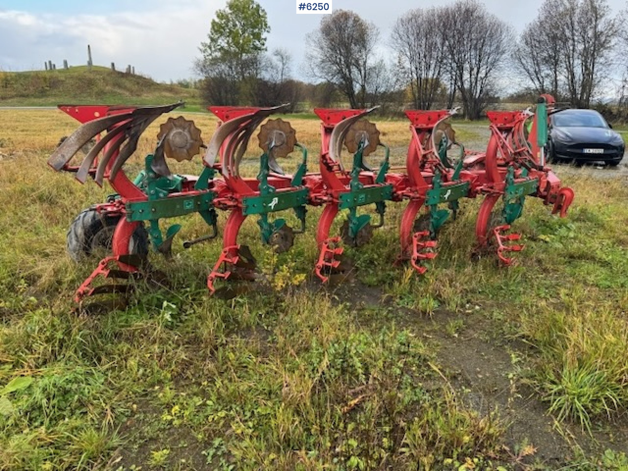 2017 Kverneland EG 5-coil reversible plow w/ new coulters and extra equipment! - Soil tillage equipment: picture 3 2017 Kverneland EG 5-coil reversible plow w/ new coulters and extra equipment! - Soil tillage equipment: picture 3