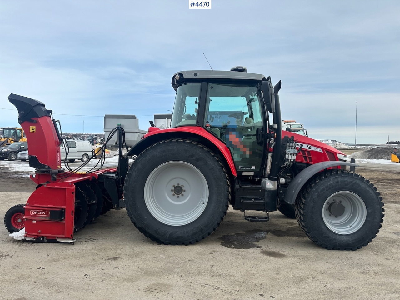 2018 Massey Ferguson MF5713 S w/ 2020 Dalen snow blower - Farm tractor: picture 1 2018 Massey Ferguson MF5713 S w/ 2020 Dalen snow blower - Farm tractor: picture 1