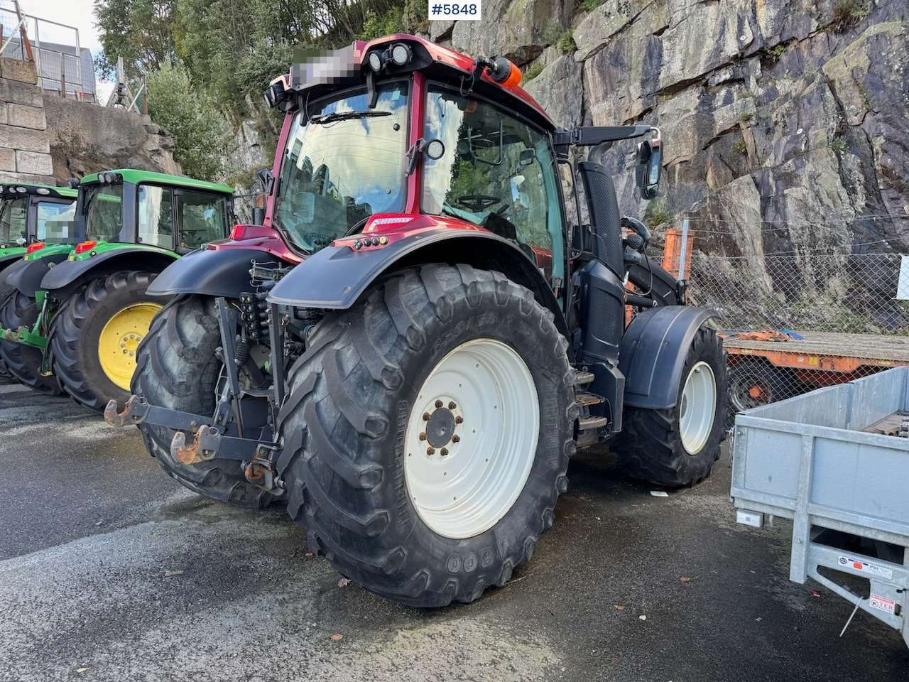 2018 Valtra N174 w/ front loader and plow plate. leasing 2018 Valtra N174 w/ front loader and plow plate.: picture 11