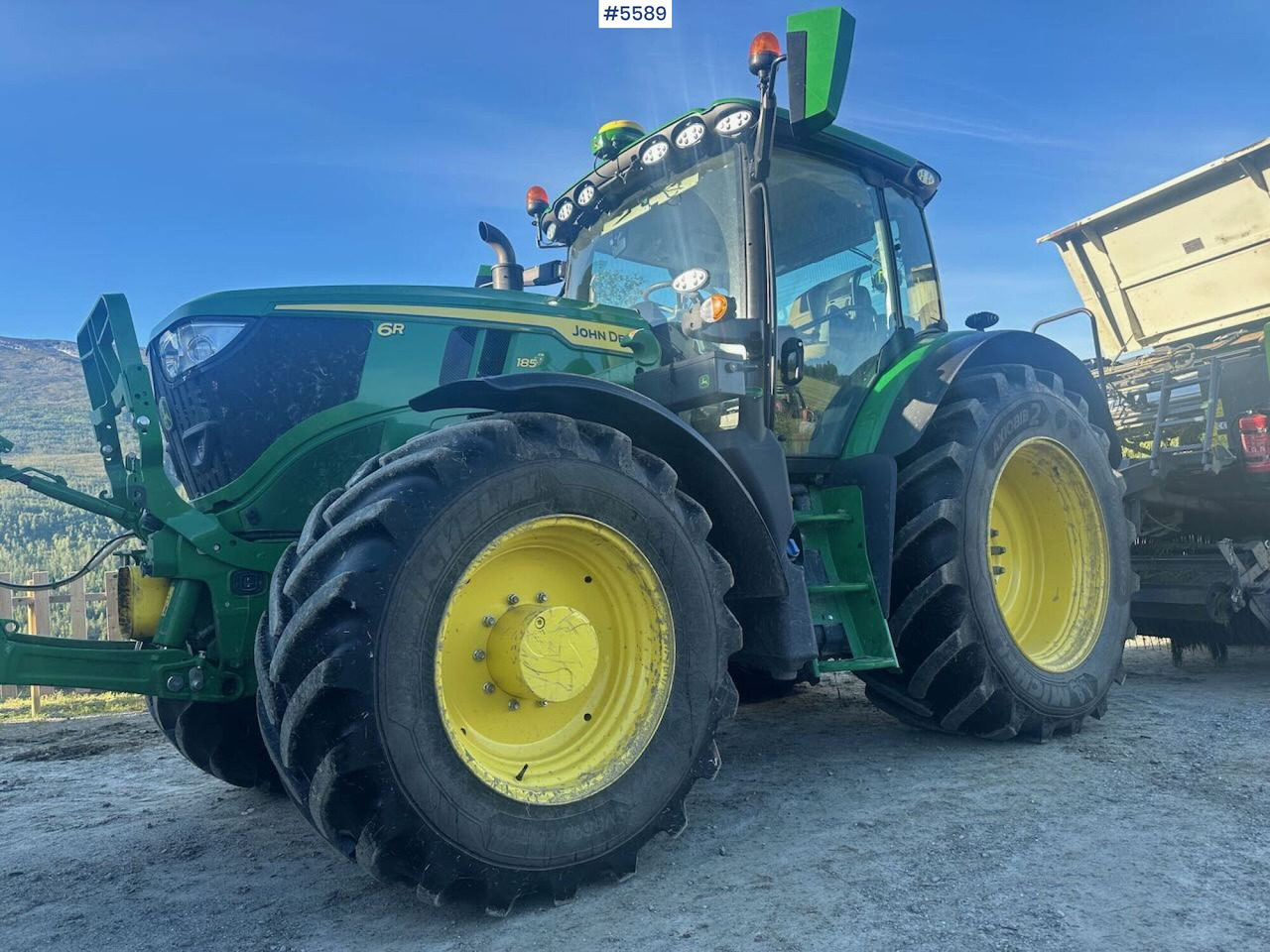 2024 John Deere 6R 185 4x4 tractor w/ front loader, GPS and winter tires. WATCH VIDEO - Farm tractor: picture 1 2024 John Deere 6R 185 4x4 tractor w/ front loader, GPS and winter tires. WATCH VIDEO - Farm tractor: picture 1