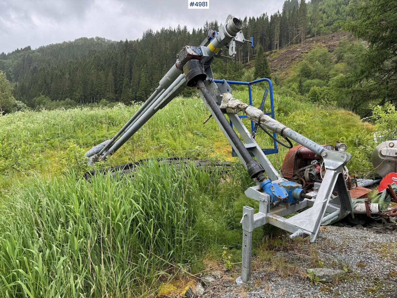 Delaval 4,5 m Manure pump. - Fertilizing equipment: picture 4 Delaval 4,5 m Manure pump. - Fertilizing equipment: picture 4