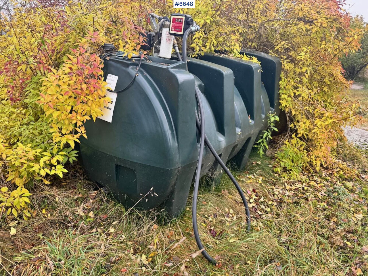 Diesel tank with pump - Storage tank: picture 1 Diesel tank with pump - Storage tank: picture 1