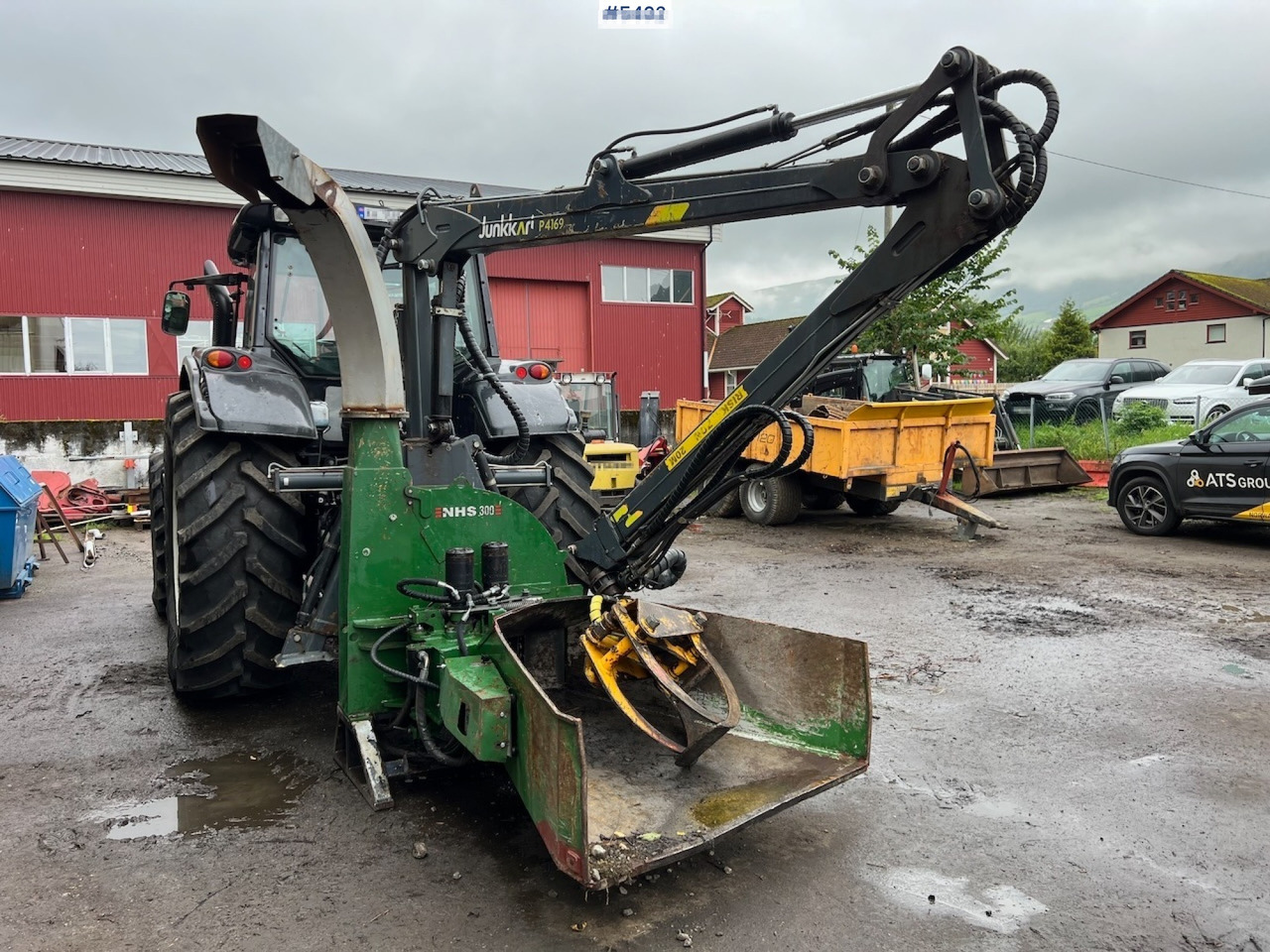 2015 NHS 300E chipper and 2015 Junkkari P4169 Crane - Forestry equipment: picture 5 2015 NHS 300E chipper and 2015 Junkkari P4169 Crane - Forestry equipment: picture 5