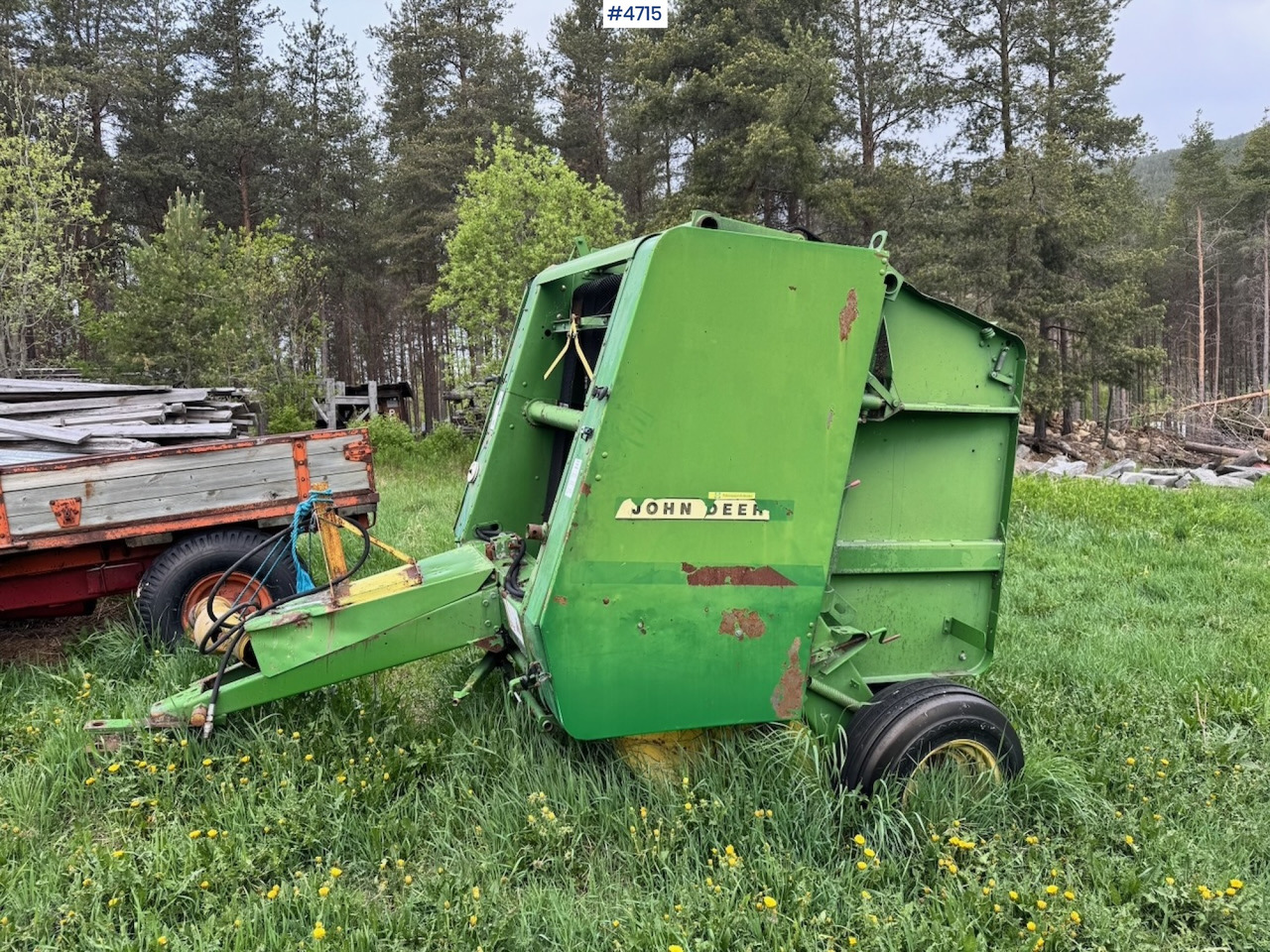John Deere round baler - Hay and forage equipment: picture 2 John Deere round baler - Hay and forage equipment: picture 2