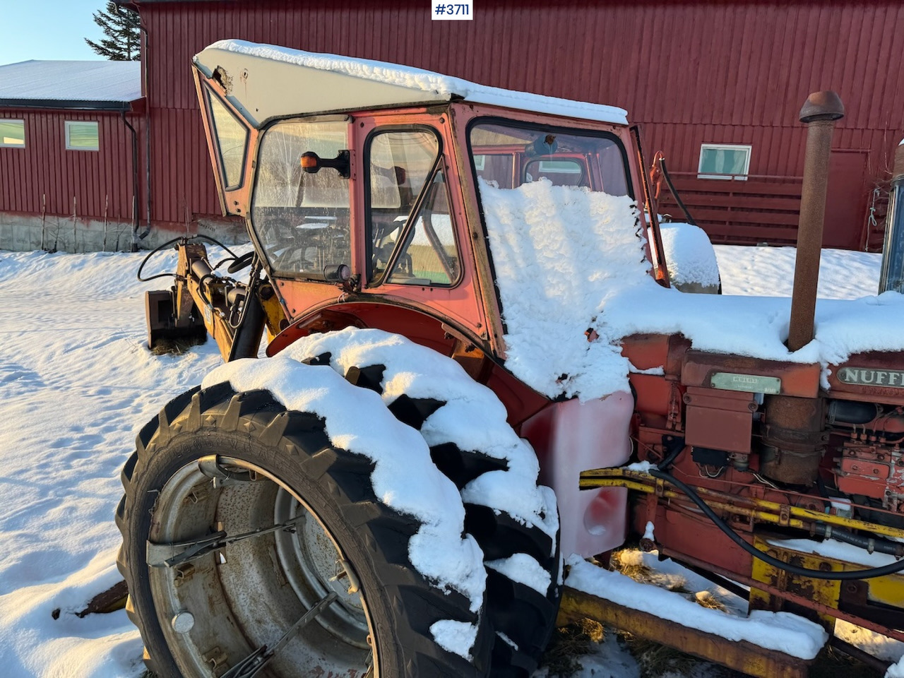 Nuffield 60 w/ Hymas Gravel Aggregate - Farm tractor: picture 3 Nuffield 60 w/ Hymas Gravel Aggregate - Farm tractor: picture 3