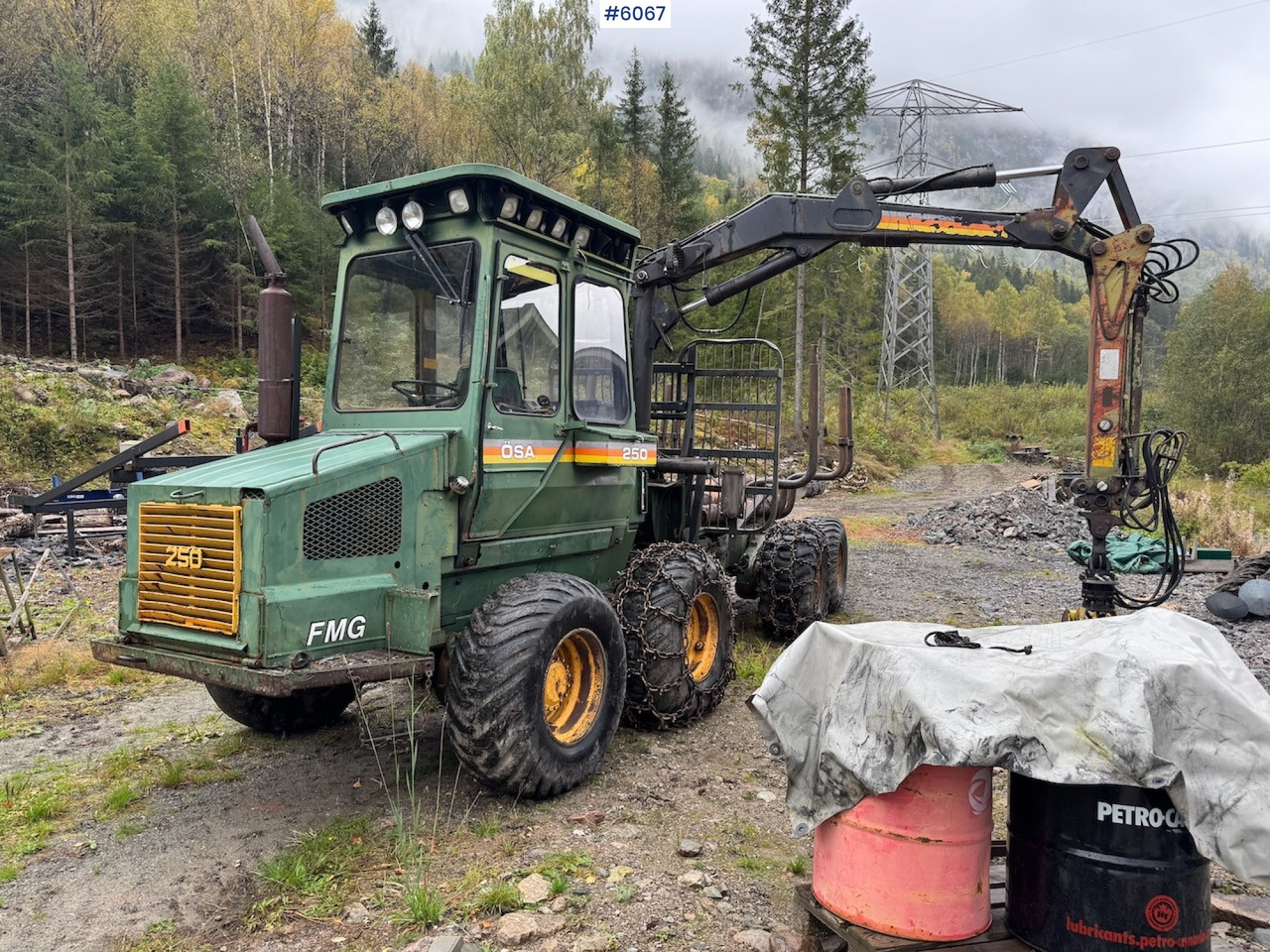 Øsa 250 FMG Load carrier. - Forwarder: picture 2 Øsa 250 FMG Load carrier. - Forwarder: picture 2