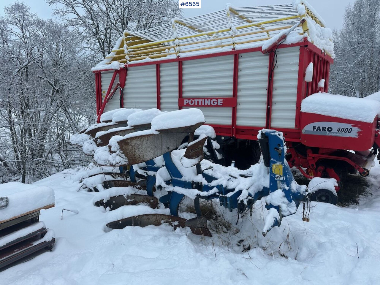 Øverum DX490H 4-blade reversible plough - Soil tillage equipment: picture 1 Øverum DX490H 4-blade reversible plough - Soil tillage equipment: picture 1