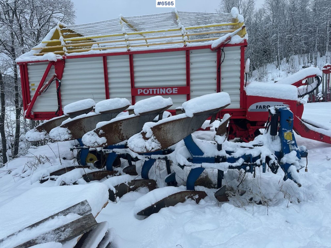 Øverum DX490H 4-blade reversible plough - Soil tillage equipment: picture 2 Øverum DX490H 4-blade reversible plough - Soil tillage equipment: picture 2