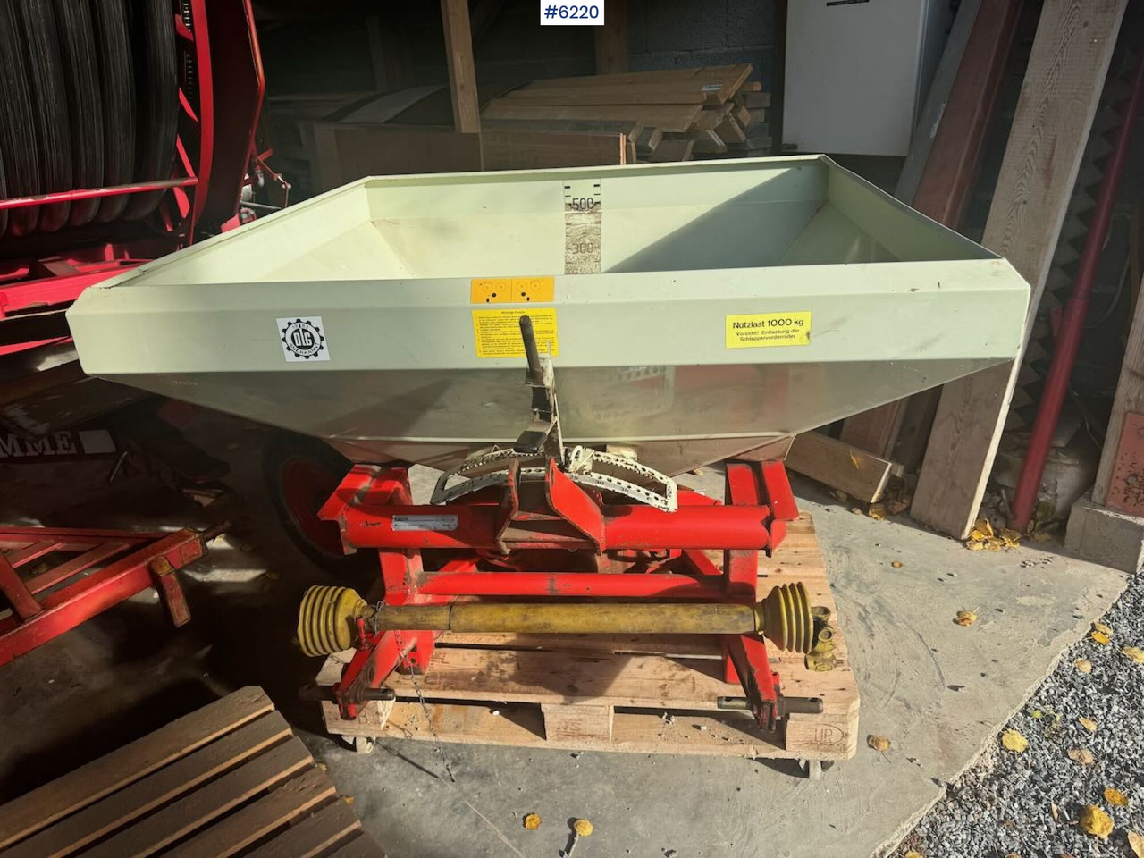 Rauch Komet ZS800 - Fertilizer spreader: picture 1 Rauch Komet ZS800 - Fertilizer spreader: picture 1