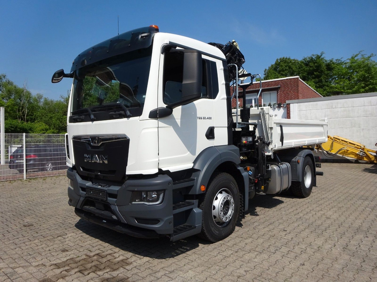 Crane truck MAN 22.400 TGS + HIAB X-HIDUO 138 Kran: picture 6