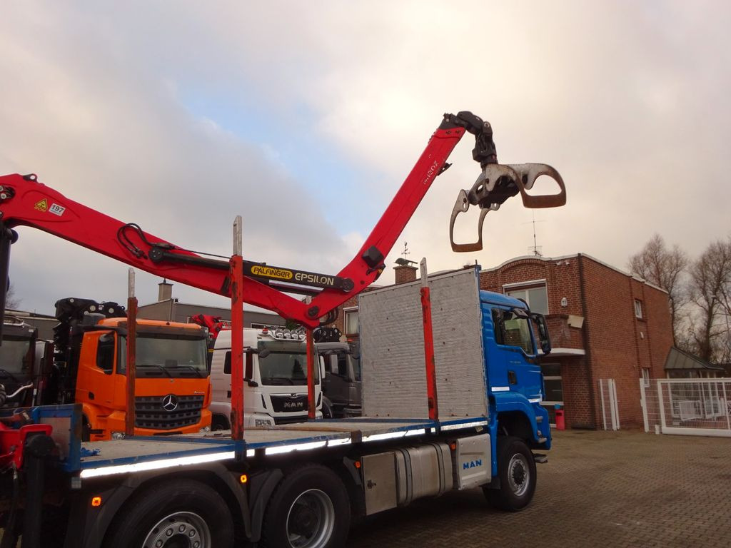 MAN 28.500 TGS mit EPSILON-Kran+Achleitner Anhänger MAN 28.500 TGS Allrad. HOLZZUG EPSILON-Kran GREIFER - Log truck, Crane truck: picture 5 MAN 28.500 TGS mit EPSILON-Kran+Achleitner Anhänger MAN 28.500 TGS Allrad. HOLZZUG EPSILON-Kran GREIFER - Log truck, Crane truck: picture 5