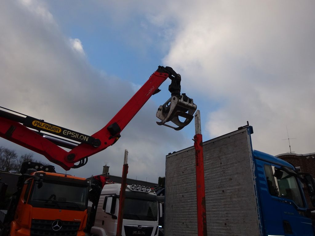 Log truck, Crane truck MAN 28.500 TGS mit EPSILON-Kran+Achleitner Anhänger MAN 28.500 TGS  Allrad. HOLZZUG EPSILON-Kran GREIFER: picture 6