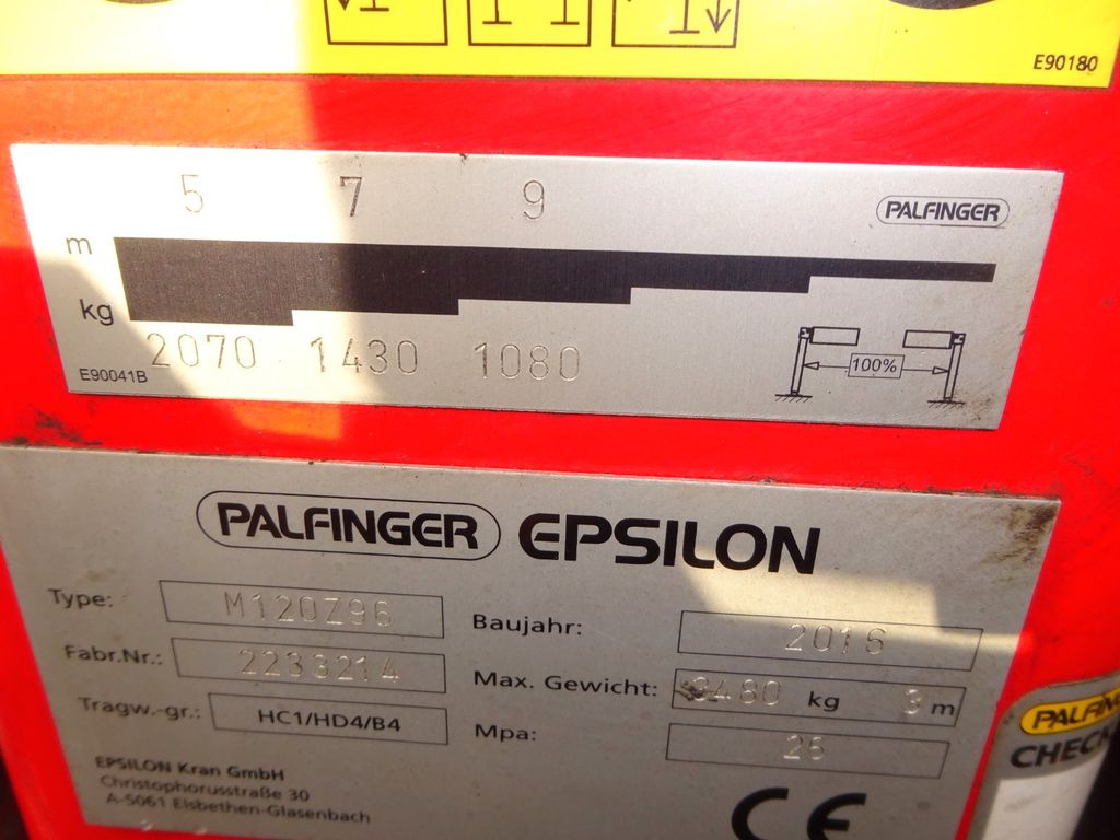 Log truck, Crane truck MAN 28.500 TGS mit EPSILON-Kran+Achleitner Anhänger MAN 28.500 TGS  Allrad. HOLZZUG EPSILON-Kran GREIFER: picture 16