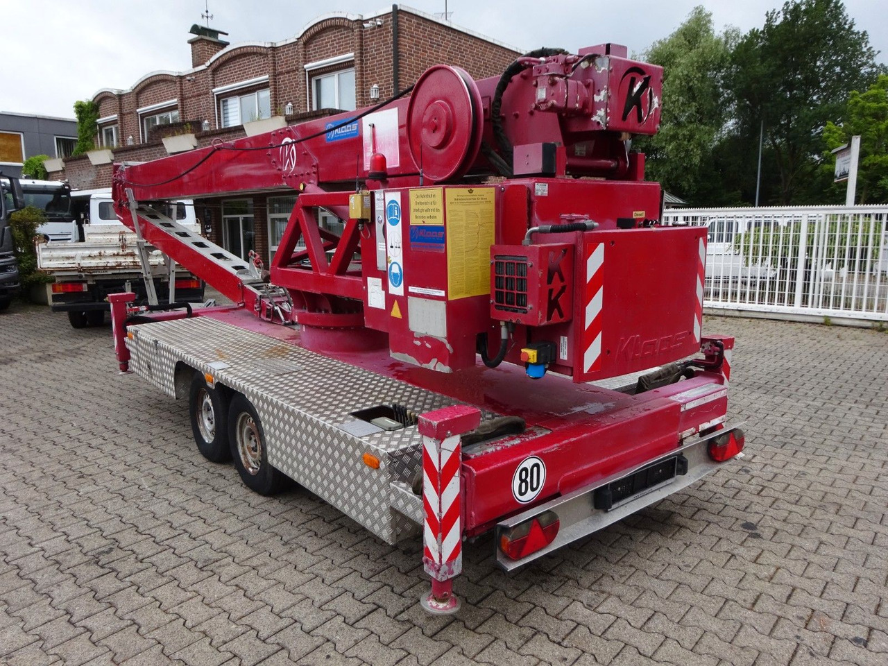 KLAAS-ALU-Kran K20/30 TS Anhänger 30 Meter - Trailer: picture 3 KLAAS-ALU-Kran K20/30 TS Anhänger 30 Meter - Trailer: picture 3