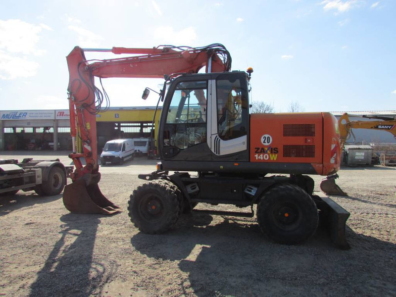 Hitachi ZX 140 W-3 Mobilbagger 45.000 EUR / Klima - Wheel excavator: picture 2 Hitachi ZX 140 W-3 Mobilbagger 45.000 EUR / Klima - Wheel excavator: picture 2