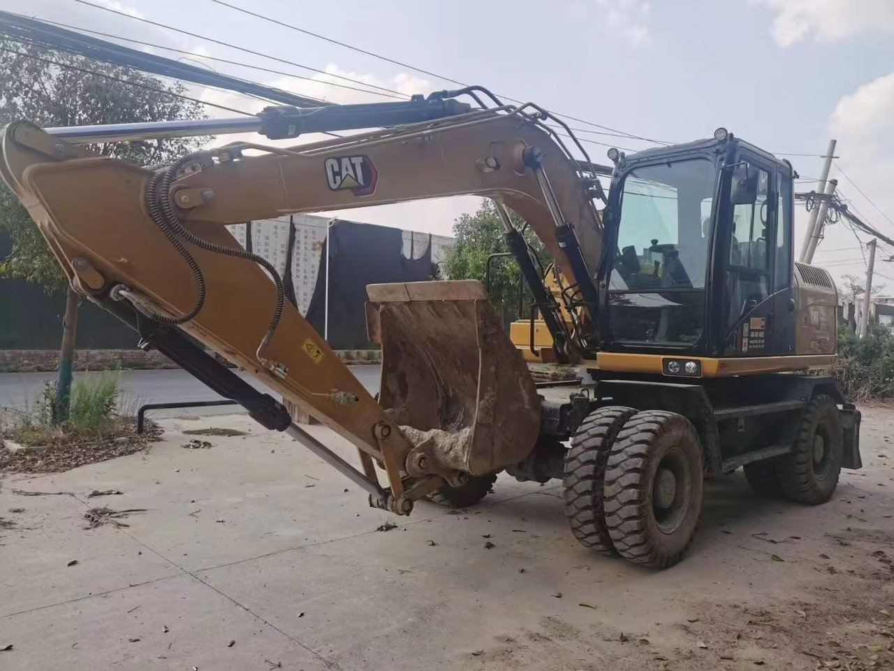 Wheel excavator CATERPILLAR M315GC: picture 9