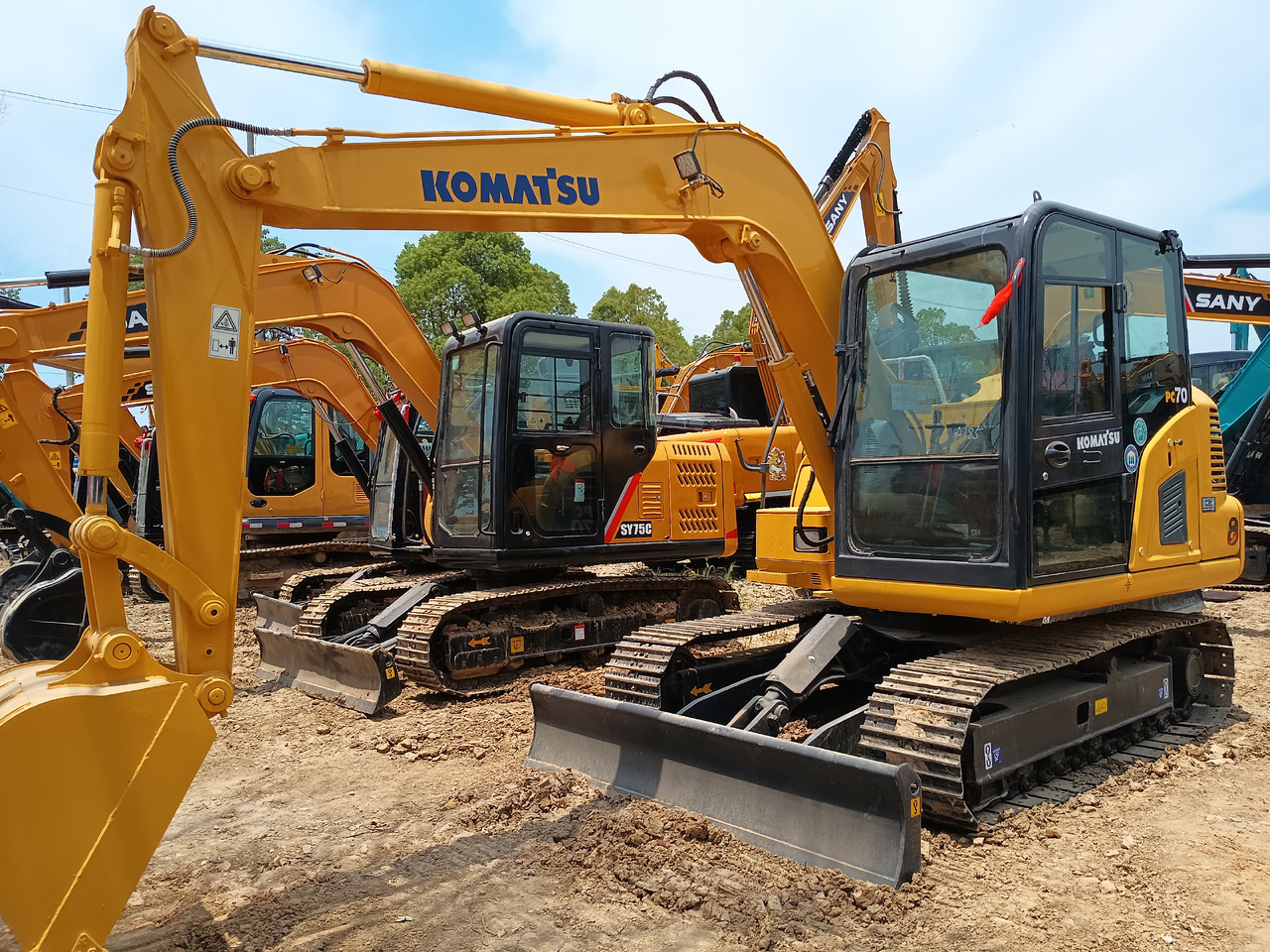 Komatsu PC70 - Crawler excavator: picture 4 Komatsu PC70 - Crawler excavator: picture 4