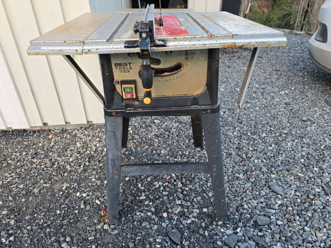 Workshop equipment Best tools TS10CW Bordsag - INGEN MINSTEPRIS: picture 1