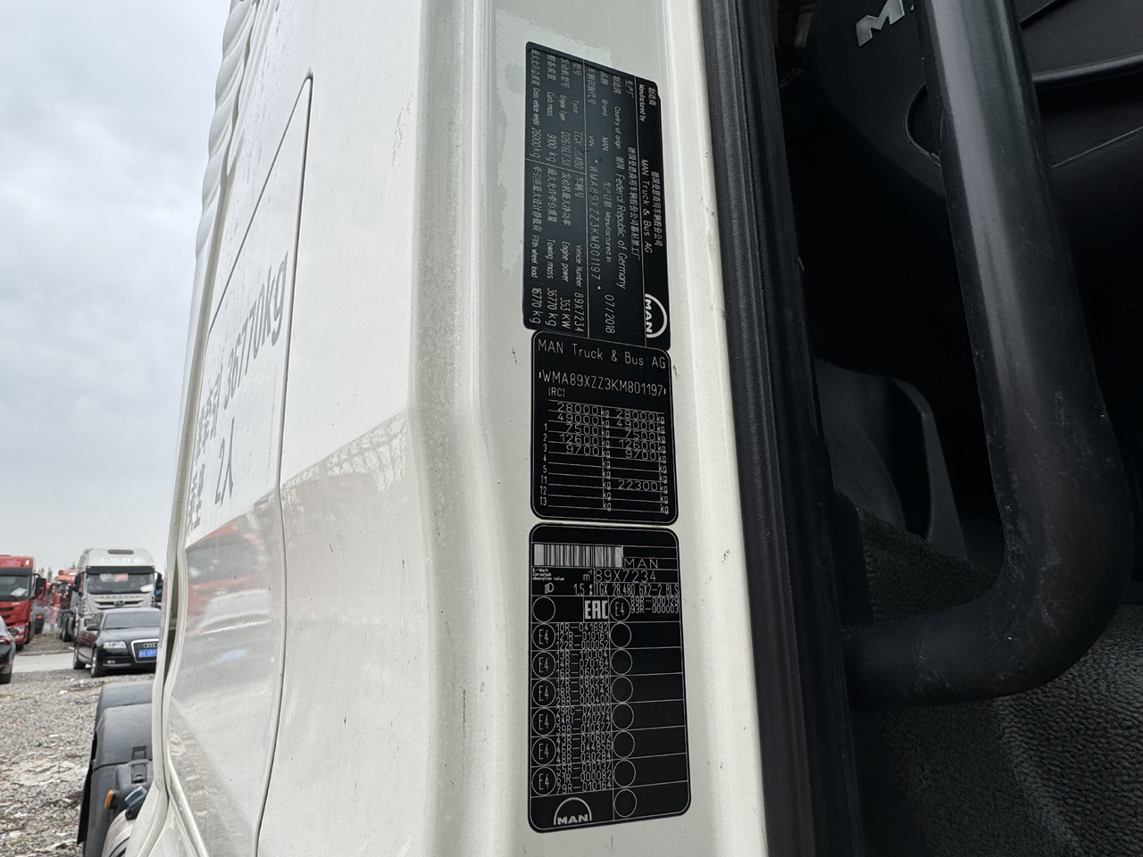 MAN TRUCK - Tractor unit: picture 3 MAN TRUCK - Tractor unit: picture 3