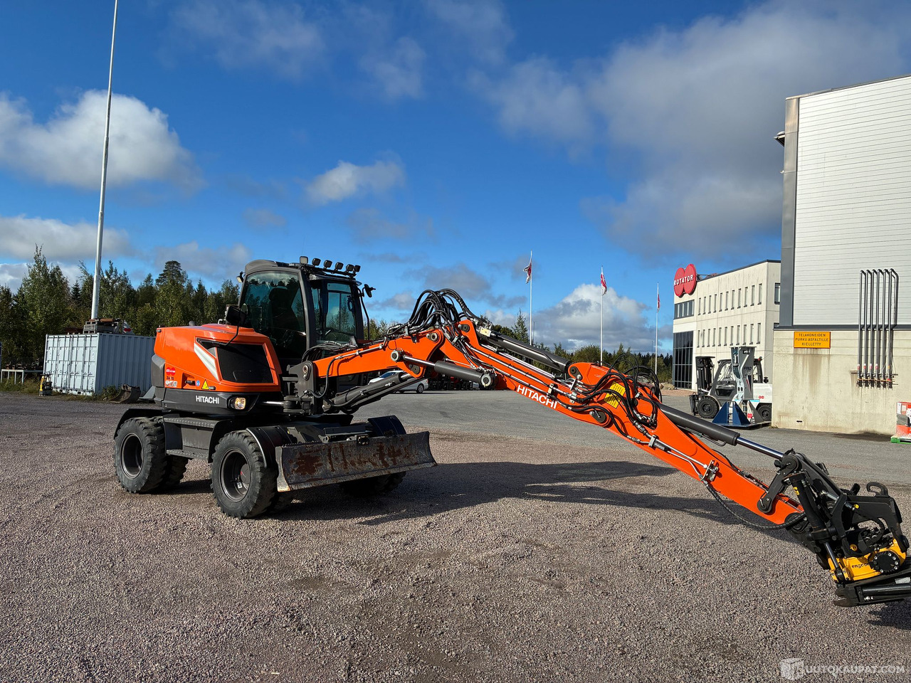 Hitachi ZX 95W-7, 2023 Pyörä alustainen kaivinkone, Pirkkala - Construction machinery: picture 2 Hitachi ZX 95W-7, 2023 Pyörä alustainen kaivinkone, Pirkkala - Construction machinery: picture 2