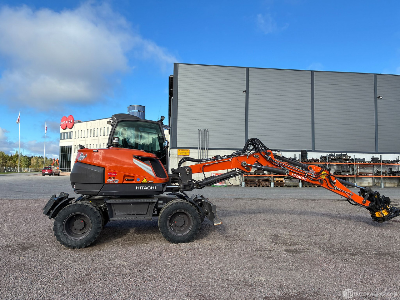 Hitachi ZX 95W-7, 2023 Pyörä alustainen kaivinkone, Pirkkala - Construction machinery: picture 4 Hitachi ZX 95W-7, 2023 Pyörä alustainen kaivinkone, Pirkkala - Construction machinery: picture 4