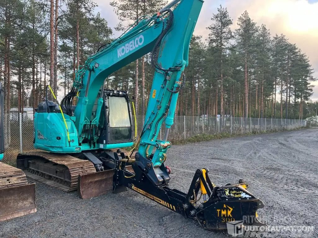 Kobelco SK 140 SRLC-5, 2018, 7 400 h Tela alustainen kaivinkone + TMK 300 Harvesteri, Ruovesi - Construction machinery: picture 2 Kobelco SK 140 SRLC-5, 2018, 7 400 h Tela alustainen kaivinkone + TMK 300 Harvesteri, Ruovesi - Construction machinery: picture 2