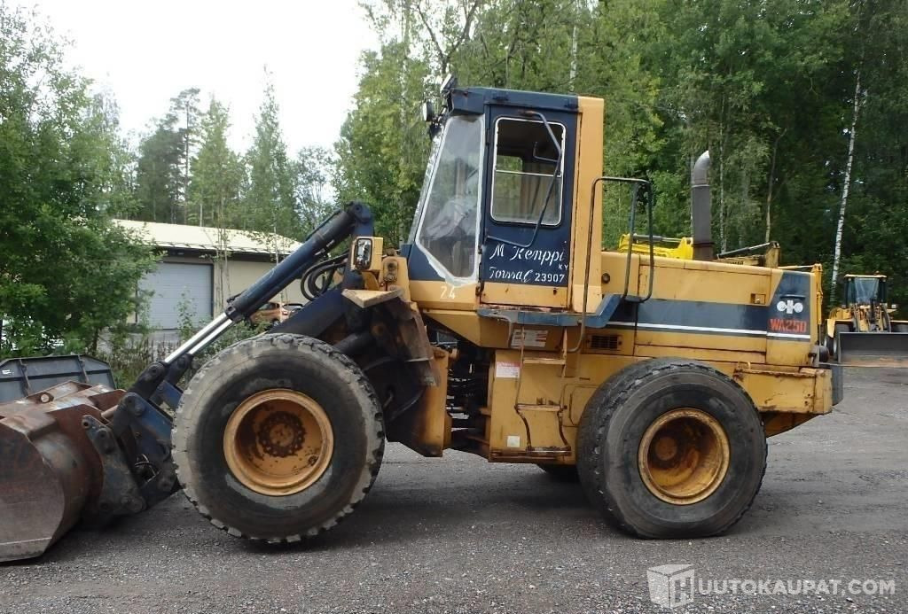 Komatsu WA 250-1, 1987, 27 501 h Pyöräkuormaaja, Forssa - Wheel loader: picture 2 Komatsu WA 250-1, 1987, 27 501 h Pyöräkuormaaja, Forssa - Wheel loader: picture 2