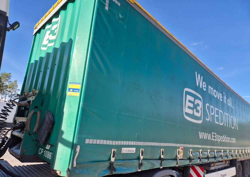 Krone BDE STANDARD PODNOSZONY DACH / z Niemiec PONADGABARYTY POSZERZANA OPONY 80% - Curtainsider semi-trailer: picture 5 Krone BDE STANDARD PODNOSZONY DACH / z Niemiec PONADGABARYTY POSZERZANA OPONY 80% - Curtainsider semi-trailer: picture 5